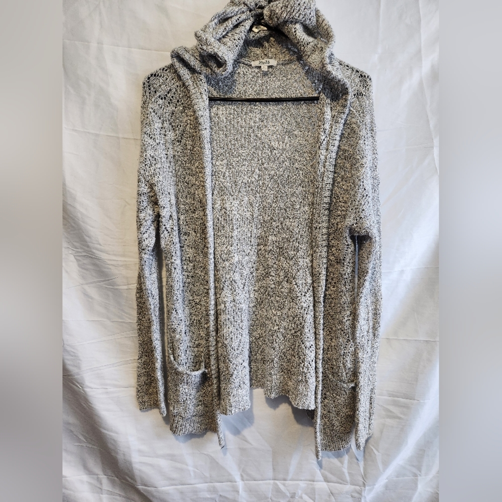 Mudd Hooded Sweater Cardigan